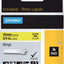 Labeltape Dymo Rhino 18433 vinyl 19mmx5.5m zwart op geel