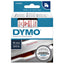 Labeltape Dymo 45805 D1 720850 19mmx7m rood op wit