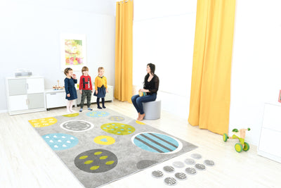 Educatief tapijt 400x300cm - Patronen