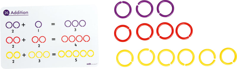 Geometrische figuren met taakkaarten