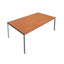Bien vergadertafel 200 cm. breed