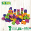 BiOBUDDi Educatieve blokken met basisplaat BB-0007 40dlg.