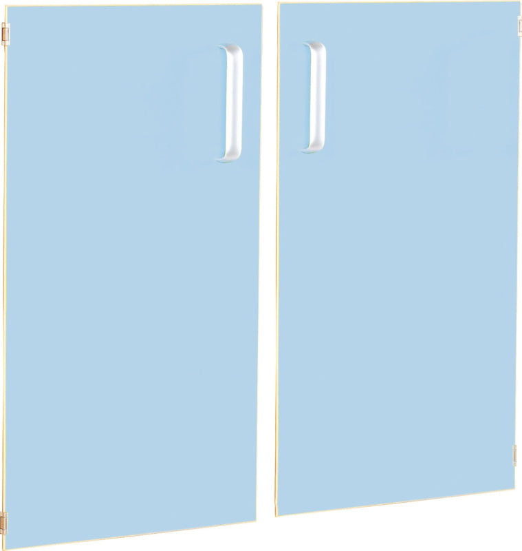 Deuren voor M kast, licht blauw