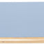 Trapezium Flexi tafelblad 150,5x80x80cm blauw los