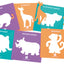 Sjablonen 20x20cm - Wilde dieren