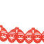 Papieren slinger - kerstman