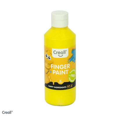 Creall-fingerpaint 250ml - Geel