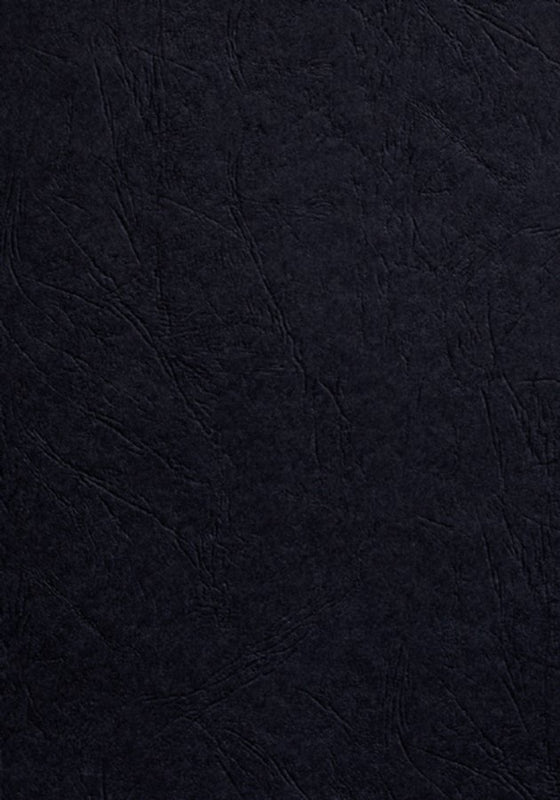 Voorblad Fellowes A4 lederlook zwart 100stuks