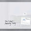 Glasbord Sigel magnetisch 1000x650x15mm wit