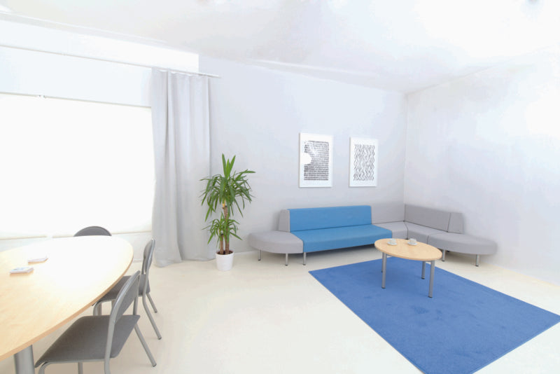 Externe bank, brandvertragend 2, lichtgrijs