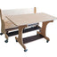 Hoogzit bank 125 cm - berken