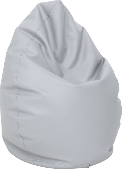 Mini zitzak poef - grijs