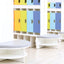 Bank voor kameleon garderobe - wit