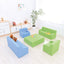 Kleine zachte tafel /poef hoogte 24cm - Beige