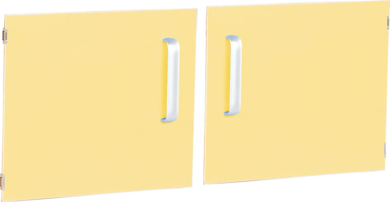 Deuren voor S kast, - geel