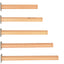 Set van 4 Poten voor Flexi tafelbladen - hoogte: 76 cm