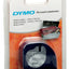 Labeltape Dymo Letratag 91208 metallic 12mm zwart op zilver