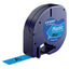 Labeltape Dymo Letratag 91205 plasticl12mm zwart op blauw