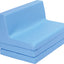 Vouwbare bank afm. 48 x 80 x 49 cm - Blauw
