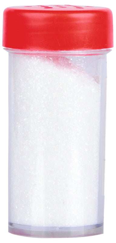 Glitter klein 20 gram - wit