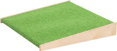 Platform schuin, hoogte 10 cm, groen