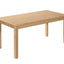 beukenhouten Tafel 160 x 80 cm. 46-76cm