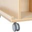 Flexi boekenkast met wielen