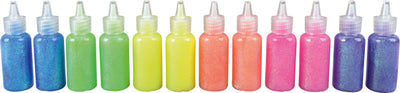 Gel glitter 20 gram, 6 kleuren