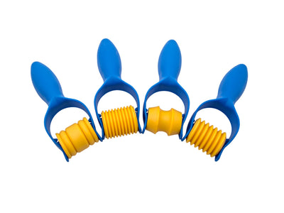 Structuur kleirollers 4 dlg.