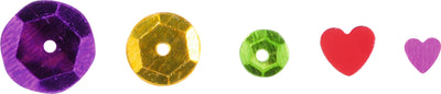 Mini confetti, cirkels en hartjes