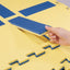 Tegels "volg de route"