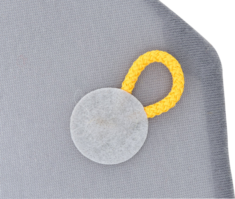 Muur decoratie - boom met weg - grijs