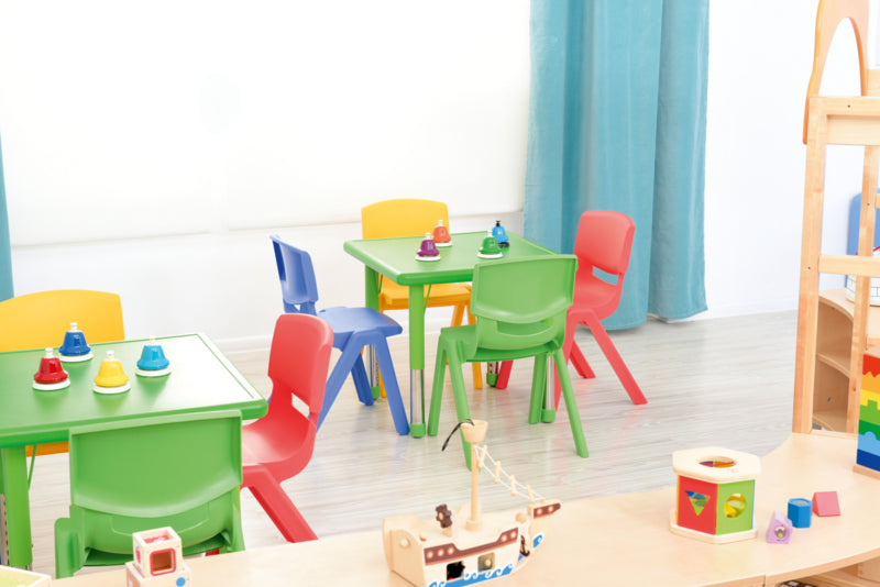 Dumi vierkante tafel - groen