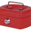 Geldkist Pavo met gleuf 125x95x60mm rood