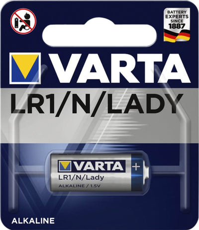Batterij Varta LR1 alkaline blister Ã 1stuk