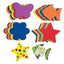Foam jumbo figuren assorti, 15 tot 20 cm. 48 stuks