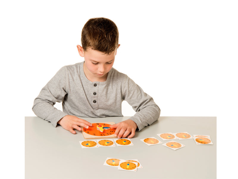 Klok met wijzerplaten