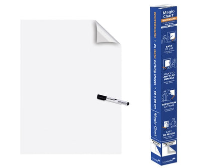 Magic-Chart Legamaster Paperchart folie 60x80cm wit 25 vel