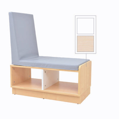 Quadro - lage kast met zitje
