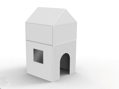Modulair speelhuis aanvulset