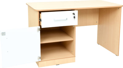 Flexi bureau links - wit
