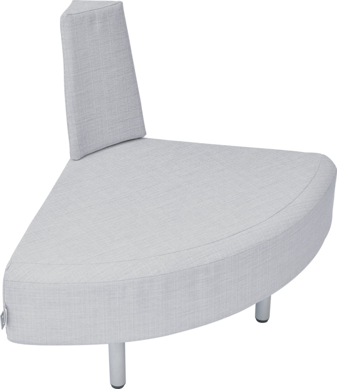 Externe bank, brandvertragend 2, lichtgrijs