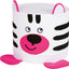 Foam dieren poef 30x35cm - Zebra