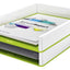 Brievenbak Leitz WOW A4 wit/groen