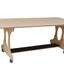 Hoogzit tafel 220x64x73cm - berken