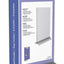 Kaarthouder OPUS 2 T-standaard A4 staand acryl aluminium