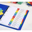 Avery ReadyIndexâ„¢, voorbedrukt tabblad, karton, 12-delig, A4, assorti