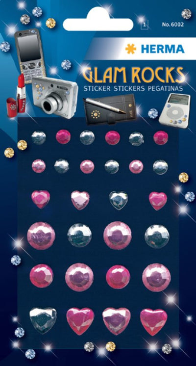 Etiket Herma diamant glam rocks