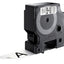 Labeltape Dymo 53713 D1 720930 24mmx7m zwart op wit