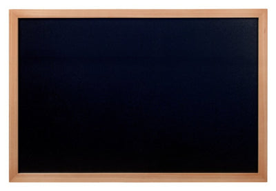 Krijtbord Securit wand 60x80cm teak hout